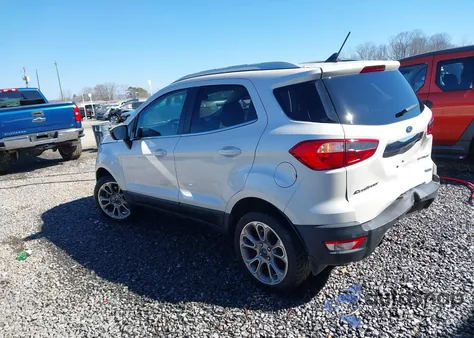 2018 Ford Ecosport Titanium z USA, uszkodzony, nr VIN MAJ3P1VE2JC163368